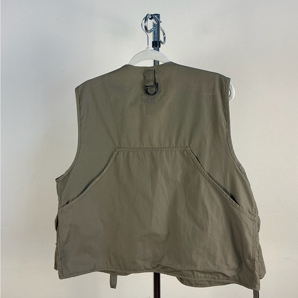 Eagle Claw Khaki Utility Vest View 2
